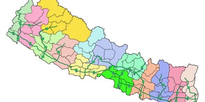 Քարտեզ կանցկացվեն հիմնական մայրուղիների